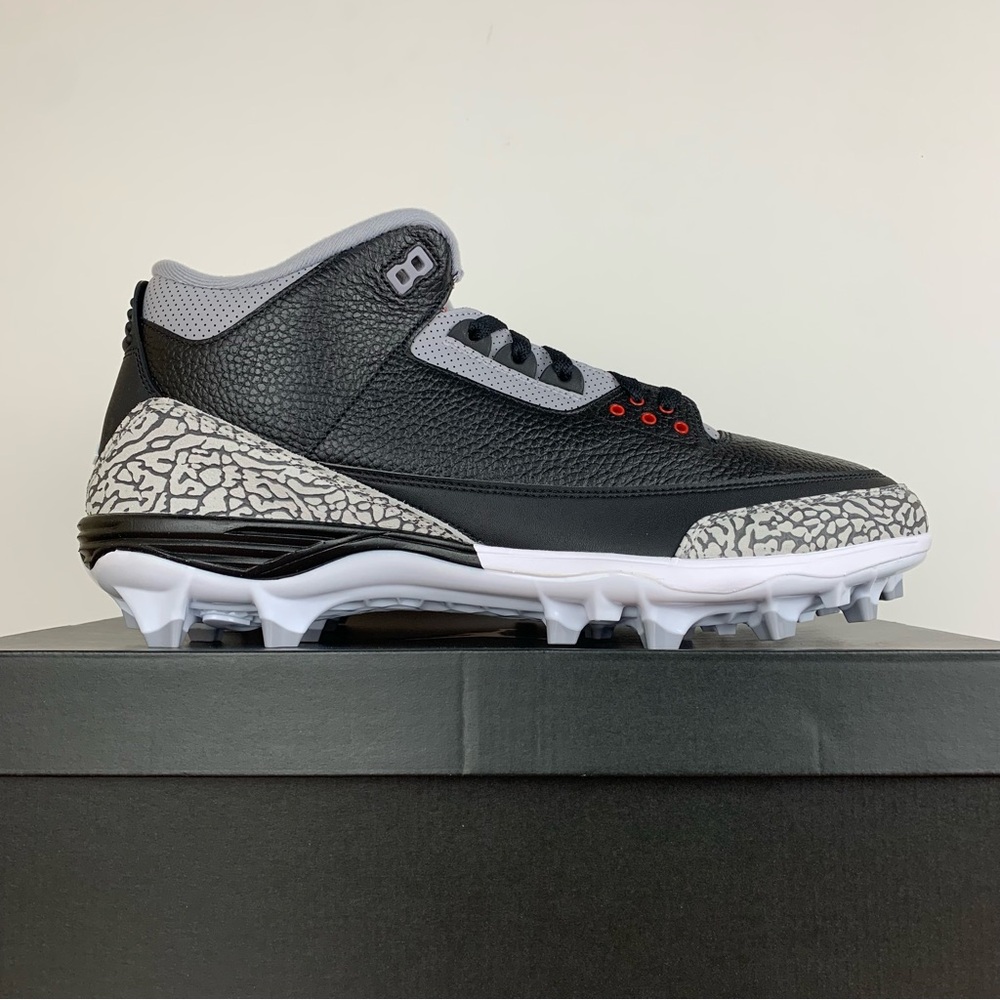 Nike Air Jordan 3 Mid TD Football Cleats
